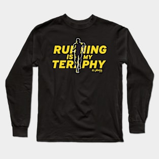 Running is my Teraphy Long Sleeve T-Shirt